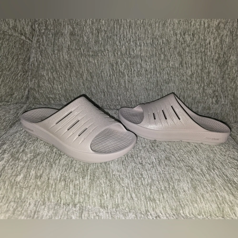 Skechers Go Recover Archfit Cream Sparkles W9 - Picture 7 of 9